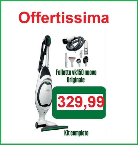Folletto 150 nuovo kit - vk, nuovo+kit