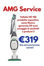 FOLLETTO VK150 Come NUOVO